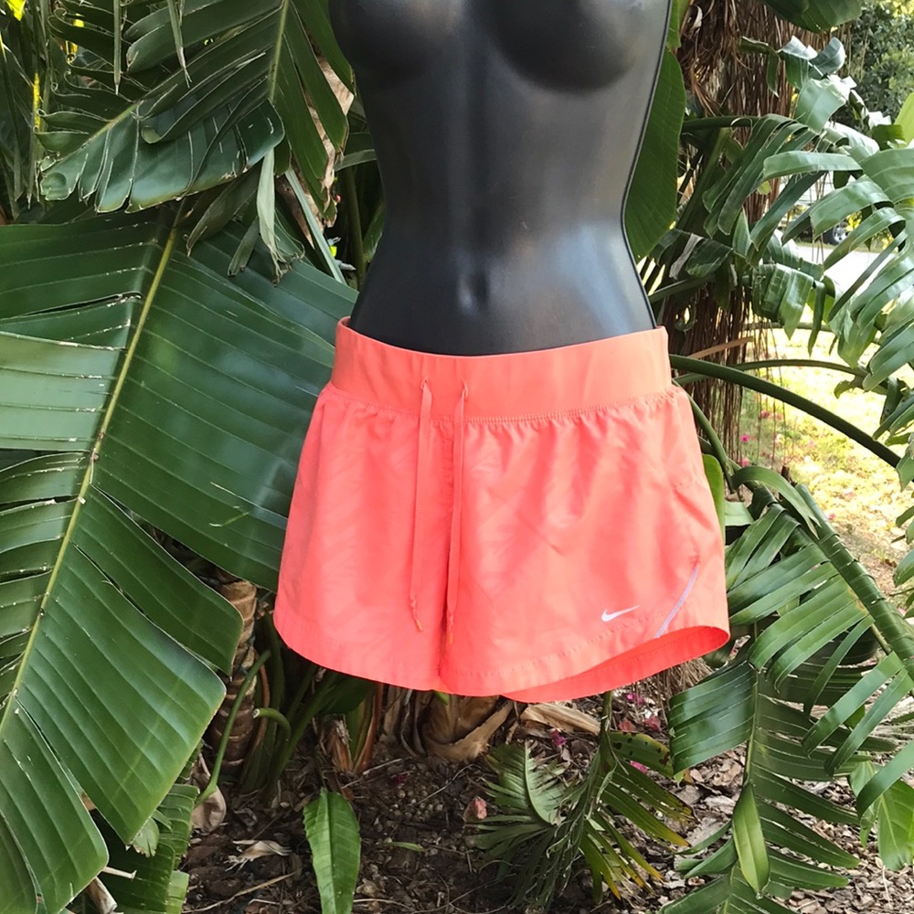Nike neon dry fit shorts